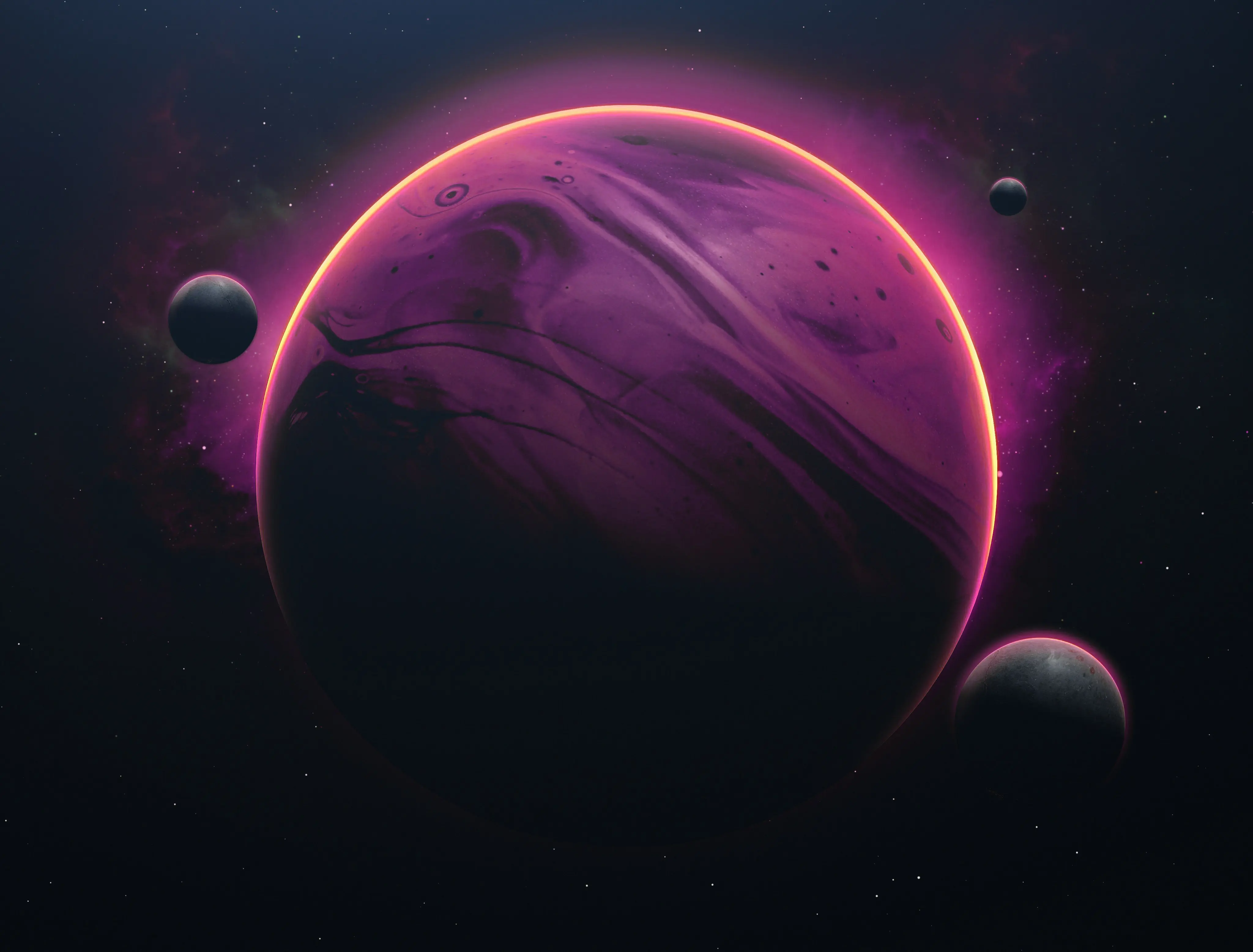 Atmospheric Nebula Background